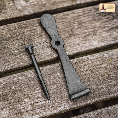Iron Grill Window Shutter Dogs for Home Improvement