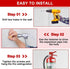 Universal Fire Extinguisher Bracket, Mounts & Brackets for up to 40 lbs, 2 Pack Holder for Small and Big Extinguishers