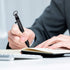SMOOTHERPRO Heavy Duty Stainless Steel Bolt Action Pen for Tremor, Parkinson, Arthritic Hands, EDC Pocket Signature Pen