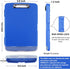 Organizer Clipboard with Storage, Foldable File Folder, Plastic Clipboard Folio for Teacher, Kids, Doctor, Offices