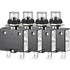 Thermal Circuit Breaker, 40 Amp Push Button Manual Reset, 32V DC 125/250VAC with Quick Connect Terminals