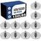 Therwen 10 Pack 150 lb Magnet with M6 Male Threaded Stud Heavy