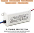DynMach APC-12-700 12.6W, 9-18V, 700mA, 90-264VAC/127-370VDC Compact LED Driver, Constant Current, - Ideal for Smart