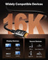 16K 10K 8K 96Gbps 3.3FT, 48Gbps 8K@120Hz, 4K@240Hz 2.3 Snowkids HDMI Cable Ultra High-Speed HDMI Cables Cord, HDCP