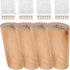 Cabilock 4pcs Solid Wood Furniture Legs 10cm Tapered Coffee Table Sofa Cabinet