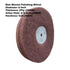 3PC 6 Inch Non Woven Polishing Wheel Kit for Bench Grinder, Hard/Medium/Soft with 10MM Arbor Hole