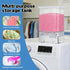 2 Pack Set Rainmae Laundry Detergent Dispenser Wall-Mounted Containers for Scent Booster Beads and Softener Beads