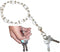 Hidden Hollow Beads Wrist Lanyard, Beaded Women's Wristlet for Jewelry, Keys, Phone, Strong Keychain Bracelet