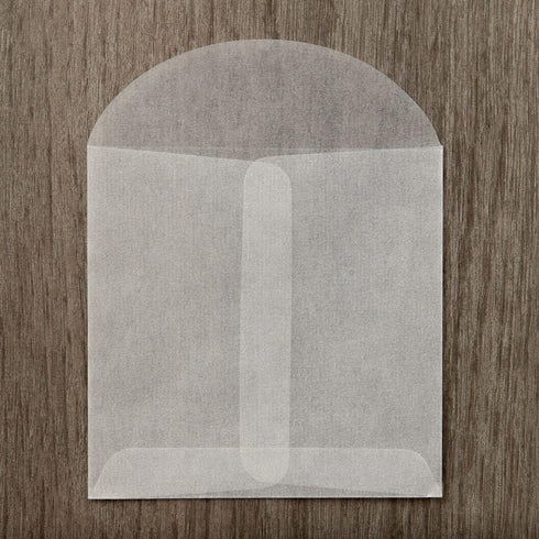 LUXPaper Open End Square Envelopes | 3 1/2" x 3 1/2" | Glassine | 30lb. Text | 50 Qty
