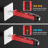 Voltage Tester HS-3201 Red, Non-Contact Electricity Detector Pen 90V-1000V with LED Flashlight