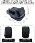 Adapter for Ridgid AEG 18V Battery to Milwaukee M18 Cordless Tools, Use for Ridgid 18V Platform Batteries