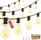 75FT Outdoor String Lights with 35+3 Waterproof Bulbs, 2FT Bulbs Apart, Dimmable