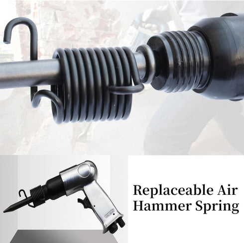 Air Hammer Quick Spring Retainer for Pneumatic Hammer Metalworking Chisels, Replaceable