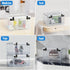 Lock Box with Locker, Lockable Cabinet for Office, School, Home Personal Items Safe, Medicine Organizer, Clear