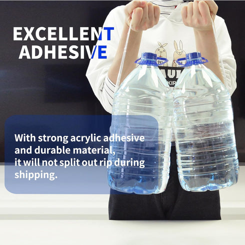 Packing Tape with Dispenser, 2.6mil Thick, 1.88"x 55yd Heavy Duty Clear Adhesive Box Tape for Carton Sealing