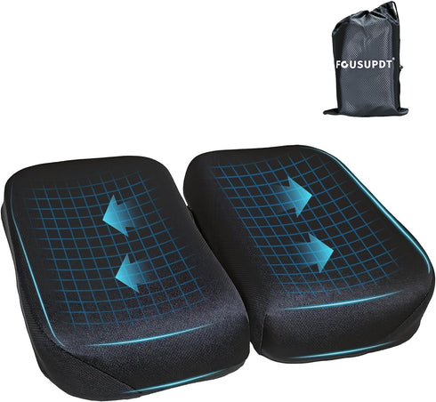 Adjustable Seat Cushion, Memory Foam Office Chair Cushion, Car Seat Cushion, Foldable
