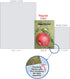 The Best Card Company 12 Rosh Hashanah Greeting Cards Bulk Box Set with 5 x 7 Inch Envelopes (1 Design, 12 Each) -