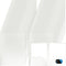 Patelai 50 Pack Heavy Duty Plastic Pocket Folders, 2 Pocket Letter Size, Business Card Holder, White Color for School