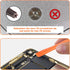 T8/P5/Y00/T5/T6/T9/T15 PS3/4/5, JOREST Single Precision Screwdriver, Torx Security with a Spudger, Tool for Switch