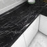 15.8x394 Countertop Countertops Countertop Counter Livelynine Black Contact Paper Waterproof Peel and Stick Kitchen