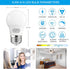 A15 Light Bulb Daylight 60 Watt Equivalent, E26 Small Light Bulb Daylight 5000K, Dimmable 6.5 Watt LED Bulb for Ceiling Fan, Wall sconces, 600 Lumens Bulb, 25000+ Hours Lifespan, 6 Pack by MorningLight