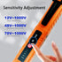 Voltage Tester, Non-Contact Voltage Detector, Electrical Tester with 3 Ranges AC 12V/48V/70V-1000V, Buzzer Alarm