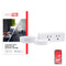 UltraPro Smart Plug WiFi Outlet with Tether, Dual Smart Outlet, Works with Alexa, Google Home
