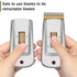 2 Pack, 30 Bates- Metal Razor Blade Scraper, Extra Blades, Scraper for Cleaning, Glass Scraper, Razor Blade Scraper