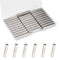 Juvielich 30Pcs M6 x 30mm Dowel Pin 304 Stainless Steel Cylindrical Dowel Pins