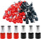40pcs AWG 2/0 Wire Ferrules Connectors, Insulated E70-20 Ferrule Cord Pin End Terminals Kit