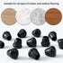 3/4" 8 0.63" 0.75") Ezprotekt Round Rubber Chair Leg Caps, Pcs Non-Slip Chair Leg Floor Protectors for Hardwood Floors