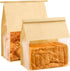 Ocmoiy 100 Pack Bread Bags for Homemade Breads, 8.7x4.3x11 Inches Resealable Tin