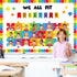 Set gisgfim Building Blocks Classroom Bulletin Board Decorations We All Fit Together Cutouts Toy Bricks Bulletin Board