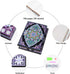 Diamond Art Painting Book - Special Shaped DIY Notebook with Mandala Diary, 100 Pages/50 Sheets A5