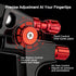 819 1.3/1.7/2.0 mm Nozzles HVLP Air Spray Gun Kits with Spray Paint Gun Automotive with Air Regulator Separator for Car