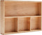pandapark Wood Organizer Tray, Black Walnut, Desk & Drawer Storage Box (Maple Master)