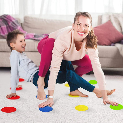 WELSTIK 36 Pack Spot Markers Carpet Markers for Classroom, 4" Rug Circles in 9 Colors