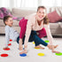 WELSTIK 36 Pack Spot Markers Carpet Markers for Classroom, 4" Rug Circles in 9 Colors