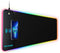 Large RGB Gaming Mouse Pad with Wireless Charging, LED Light, Non-Slip Rubber Base, Waterproof Desk Pad for Home Office