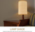 8.07X5.51X5.51In E14 E27 Kichvoe Rattan Woven Lamp Shade for Table and Floor Lamps Rustic Drum Design Unique Lampshades