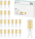 G9 LED Bulb Dimmable 3W, T4 G9 4W Replacement for 40 Watts