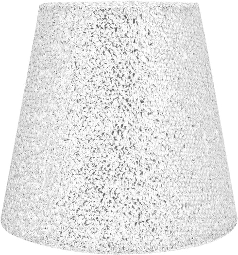 LABRIMP Fabric Lampshade Lamp Shades Sequin Cloth Art Lampshade Floor Light Decorative