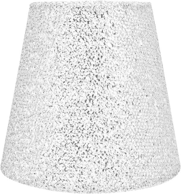 LABRIMP Fabric Lampshade Lamp Shades Sequin Cloth Art Lampshade Floor Light Decorative