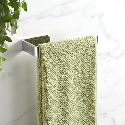 Eldraqth (6 Inch, Hand Towel Holder, Self Adhesive Rustproof Towel Racks for Bathroom Wall Mounted Metal Plating