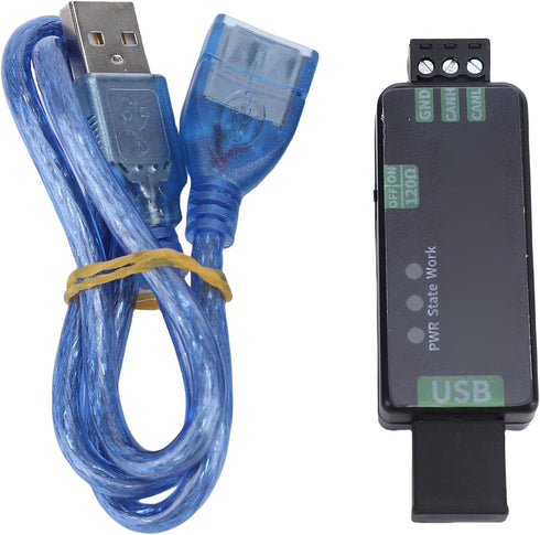 Gugxiom 2.0 USB to CAN Adapter, CANable CAN Analyzer Module, Base on Open Source Hardware, Supports Multiple Firmware