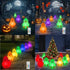 Generic IP65 Solar Penguin Light, Rechargeable Globe Color Changing Solar Globe Lamp Waterproof Outdoor Garden RGB Warm