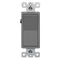 ENERLITES 20 Amp Light Switch, Single Pole Decorator Style, Commercial Grade, Gray, 91200-GY
