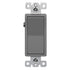 ENERLITES 20 Amp Light Switch, Single Pole Decorator Style, Commercial Grade, Gray, 91200-GY