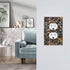 1 Outlet Covers Paisley Pattern Flower Cashew Flower Plant Gang Duplex Electrical Receptacle Faceplate Light Switch