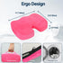 Tailbone Gel Seat Cushion for Car Office - Memory Foam Pain Relief Chair Pillow Cushions - Sciatica Coccyx Butt Lumbar